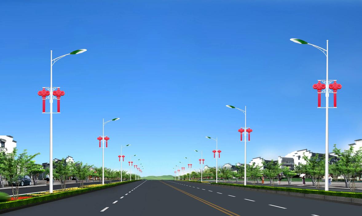 道路亮化景观灯中国结的寓意由来